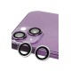 iPhone 14 Raze Metal Kamera Lens - Gümüş