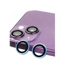 iPhone 14 Raze Metal Kamera Lens - Mavi