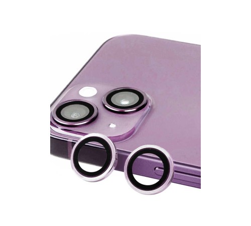 iPhone 14 Raze Metal Kamera Lens - Mor iPhone 14 Raze Metal Kamera Lens - Mor