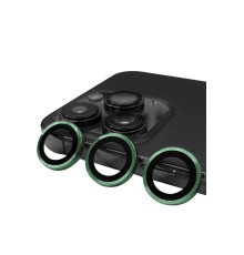 iPhone 13 Pro Raze Metal Kamera Lens - Yeşil