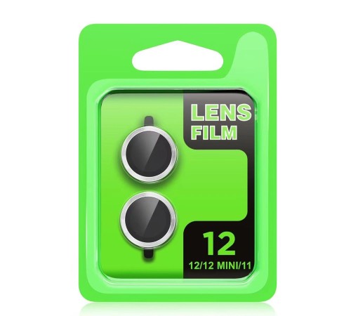 iPhone 12 Mini Raze Metal Kamera Lens - Kırmızı