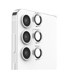Samsung Galaxy S25 Plus Raze Metal Kamera Lens - Gümüş