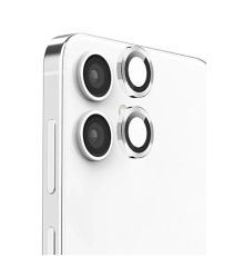 Samsung Galaxy A06 Raze Metal Kamera Lens - Gümüş