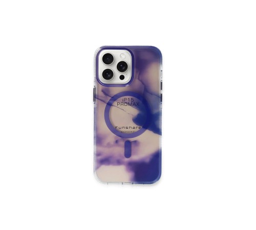 iPhone 15 Pro Max Phantom Magsafe Kapak - Mor iPhone 15 Pro Max Phantom Magsafe Kapak - Mor