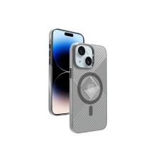 iPhone 15 Stella PC Sert Magsafe Kılıf - Siyah