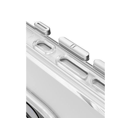 iPhone 16 Gleam PC Sert Magsafe Kılıf - Şeffaf iPhone 16 Gleam PC Sert Magsafe Kılıf - Şeffaf