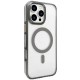 iPhone 16 Pro Gleam PC Sert Magsafe Kılıf - Titan Gri