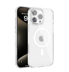 iPhone 16 Pro Gleam PC Sert Magsafe Kılıf - Şeffaf