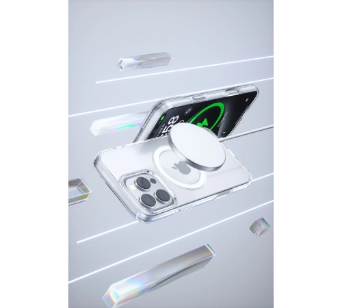 Joko iPhone 16 Pro Gleam PC Sert Magsafe Kılıf - Şeffaf