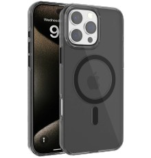 iPhone 16 Pro Max Gleam PC Sert Magsafe Kılıf - Siyah