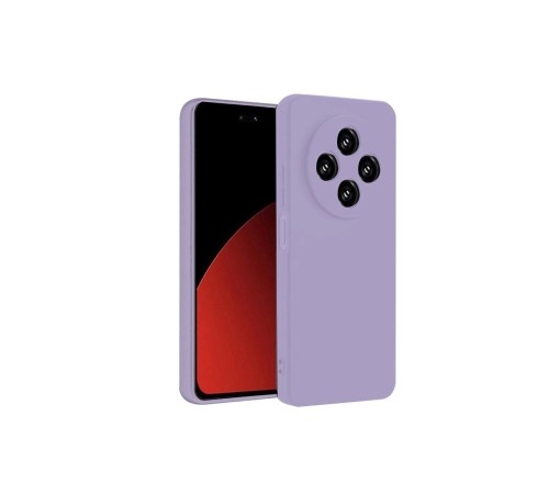 Xiaomi Redmi 14C Kılıf Nano içi Kadife Silikon - Lila Xiaomi Redmi 14C Kılıf Nano içi Kadife Silikon - Lila