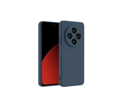 Xiaomi Redmi 14C Kılıf Nano içi Kadife Silikon - Lacivert Xiaomi Redmi 14C Kılıf Nano içi Kadife Silikon - Lacivert