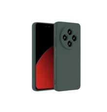 Xiaomi Redmi 14C Kılıf Nano içi Kadife Silikon - Koyu Yeşil