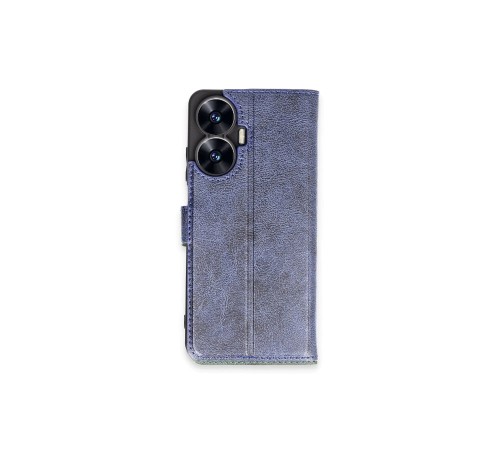 Realme C55 Kılıf Trend S Plus Kapaklı Kılıf - Lacivert Realme C55 Kılıf Trend S Plus Kapaklı Kılıf - Lacivert