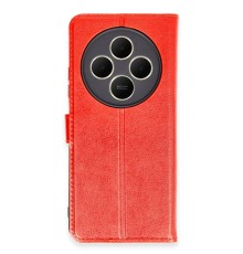 Xiaomi Redmi 14C Kılıf Trend S Plus Kapaklı Kılıf - Kırmızı