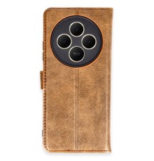 Xiaomi Redmi 14C Kılıf Trend S Plus Kapaklı Kılıf - Taba
