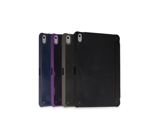 iPad Pro 11 (2024) Kılıf Color Karbon Tablet Kılıfı - Derin Mor iPad Pro 11 (2024) Kılıf Color Karbon Tablet Kılıfı - Derin Mor