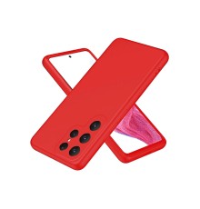 Samsung Galaxy S25 Ultra Kılıf First Silikon - Kırmızı