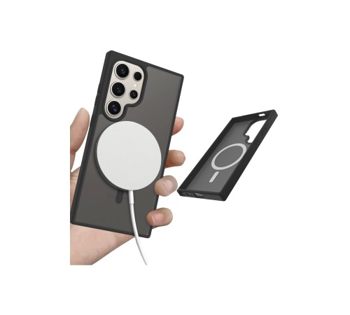 Samsung Galaxy S25 Ultra Jota Magsafe Kapak - Rose