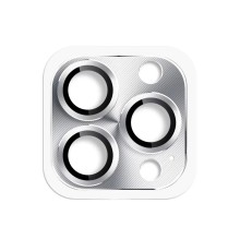 iPhone 16 Pro Max Pers Alüminyum Kamera Lens - Gümüş