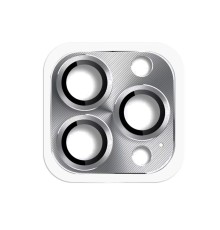 iPhone 16 Pro Max Pers Alüminyum Kamera Lens - Gri