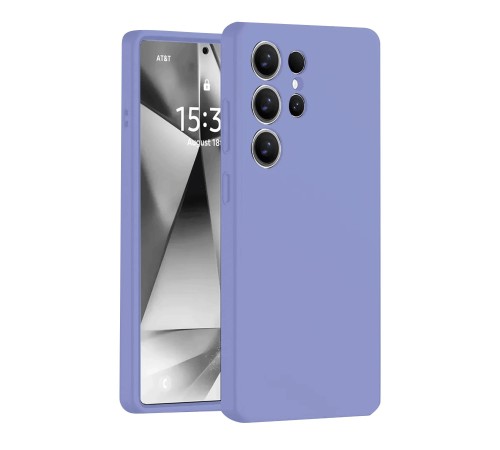 Samsung Galaxy S25 Ultra Kılıf Nano içi Kadife Silikon - Lila Samsung Galaxy S25 Ultra Kılıf Nano içi Kadife Silikon - Lila