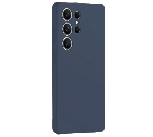 Samsung Galaxy S25 Ultra Kılıf Nano içi Kadife Silikon - Lacivert Samsung Galaxy S25 Ultra Kılıf Nano içi Kadife Silikon - Lacivert
