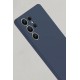 Samsung Galaxy S25 Ultra Kılıf Nano içi Kadife Silikon - Lacivert