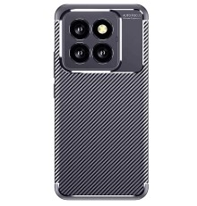 Xiaomi Mi 14T Pro Kılıf Auto Focus Karbon Kapak - Lacivert