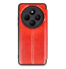 Xiaomi Redmi 14C Kılıf Flip Cover - Kırmızı
