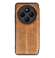 Xiaomi Redmi 14C Kılıf Flip Cover - Taba