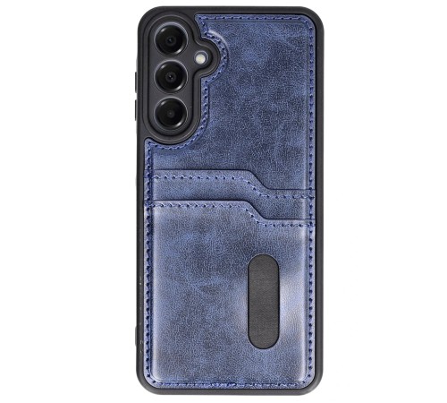 Samsung Galaxy A16 5G Kılıf Sara Kartvizitli Deri Kılıf - Lacivert Samsung Galaxy A16 5G Kılıf Sara Kartvizitli Deri Kılıf - Lacivert