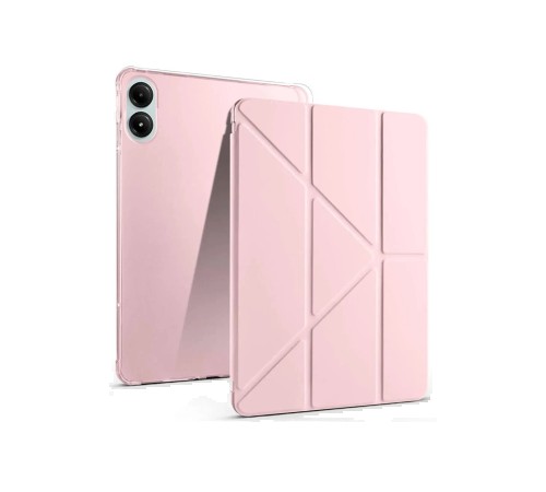 Xiaomi Redmi Pad Pro 12.1 Kılıf Kalemlikli Mars Tablet Kılıfı - Rose Gold Xiaomi Redmi Pad Pro 12.1 Kılıf Kalemlikli Mars Tablet Kılıfı - Rose Gold
