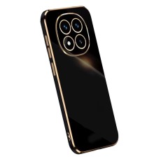 Xiaomi Redmi Note 14 Pro 5G Kılıf Volet Silikon - Siyah