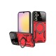 Samsung Galaxy A26 Kılıf Joy Lens Standlı Kapak - Kırmızı