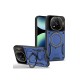 Xiaomi Redmi Note 14 Pro 4G Kılıf Joy Lens Standlı Kapak - Lacivert