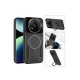 Xiaomi Redmi Note 14 Pro 4G Kılıf Joy Lens Standlı Kapak - Lacivert