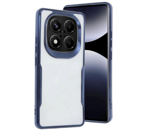 Xiaomi Redmi Note 14 Pro 4G Kılıf Boyi Silikon Kapak - Lacivert Xiaomi Redmi Note 14 Pro 4G Kılıf Boyi Silikon Kapak - Lacivert