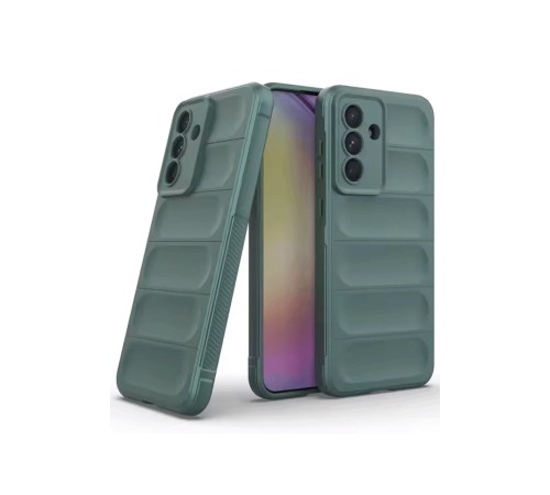 Samsung Galaxy A26 Kılıf Optimum Silikon - Koyu Yeşil