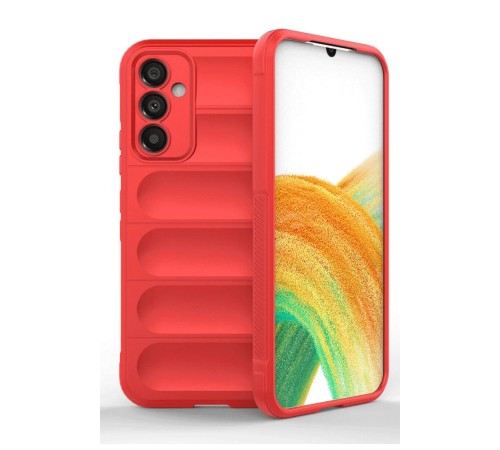 Samsung A36 Kılıf Optimum Silikon - Kırmızı Samsung A36 Kılıf Optimum Silikon - Kırmızı