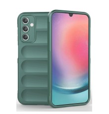 Samsung A36 Kılıf Optimum Silikon - Koyu Yeşil