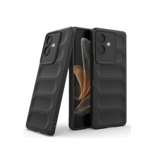 Oppo A3 Kılıf Optimum Silikon - Siyah