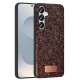 Samsung Galaxy S25 Bright Simli Kapak - Derin Mor