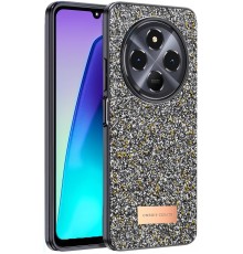 Xiaomi Redmi 14C Bright Simli Kapak - Gümüş