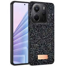 Xiaomi Redmi Note 14 4G Bright Simli Kapak - Siyah