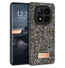 Xiaomi Redmi Note 14 Pro 4G Bright Simli Kapak - Gümüş