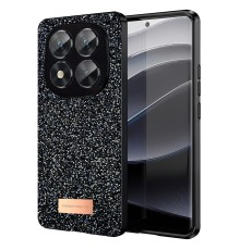 Xiaomi Redmi Note 14 Pro 5G Bright Simli Kapak - Siyah