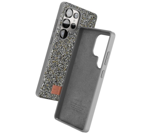 Samsung Galaxy S25 Ultra Bright Simli Kapak - Gümüş Samsung Galaxy S25 Ultra Bright Simli Kapak - Gümüş