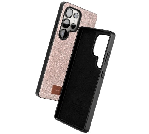 Samsung Galaxy S25 Ultra Bright Simli Kapak - Pembe Samsung Galaxy S25 Ultra Bright Simli Kapak - Pembe