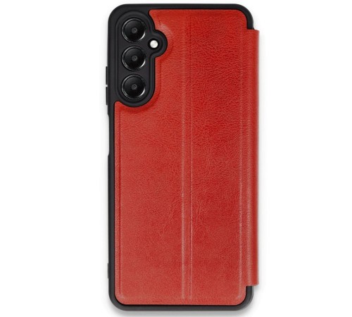 Samsung Galaxy A26 Kılıf Flip Cover - Kırmızı Samsung Galaxy A26 Kılıf Flip Cover - Kırmızı